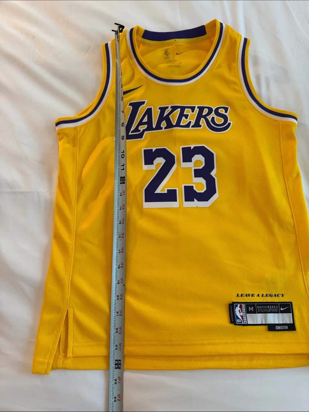 Nike LeBron James Lakers 23 Icon Edition Jersey M